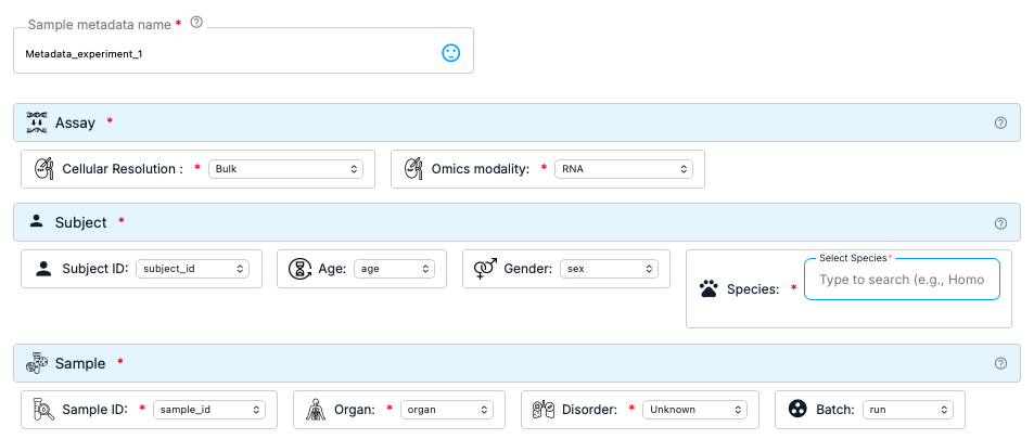 Preview of metadata standardization tool